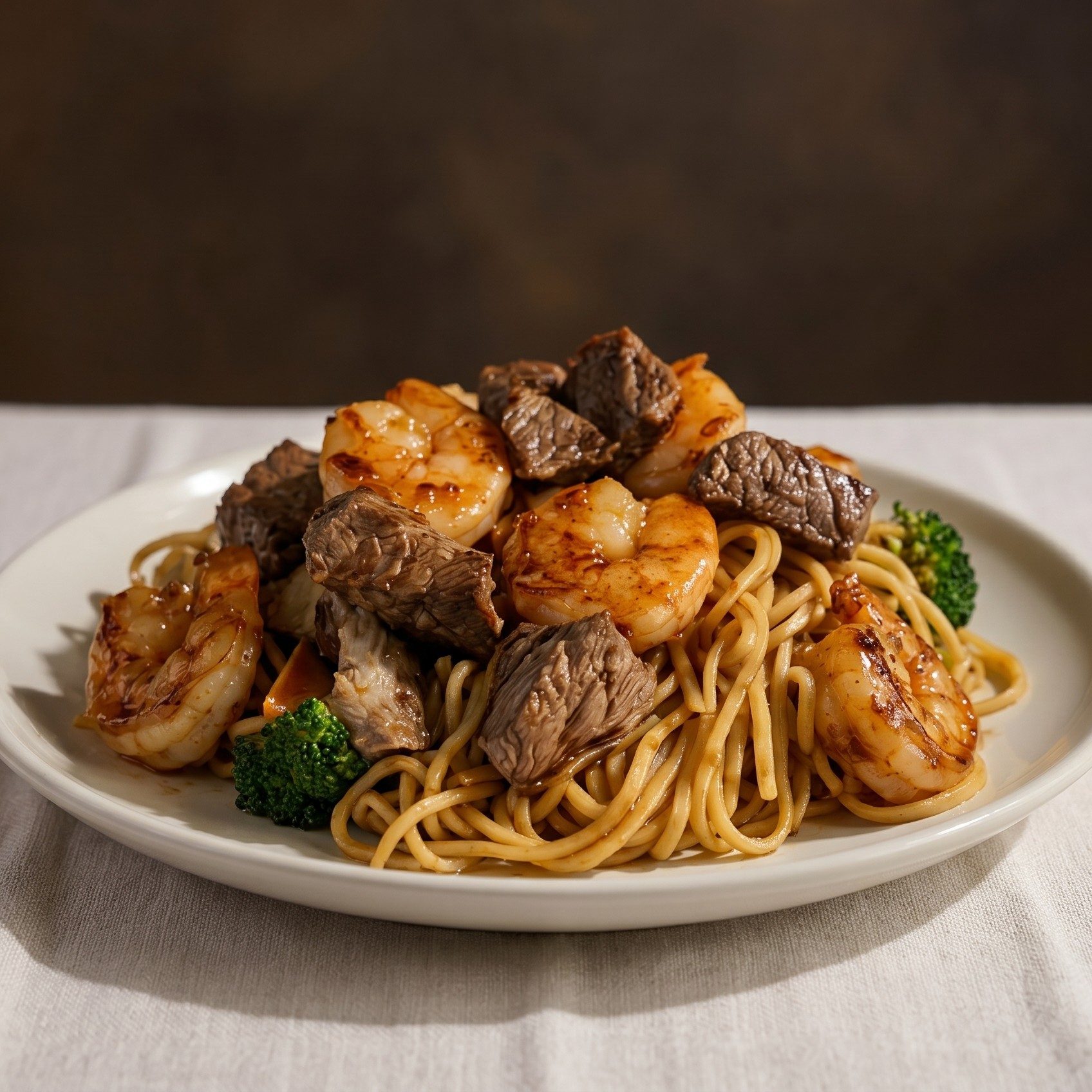 Steak & Shrimp Combination.