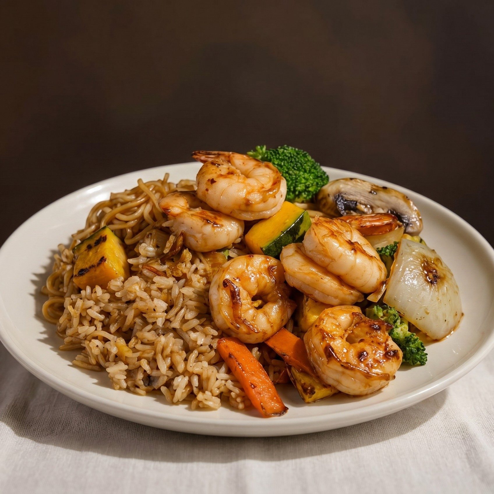 Hibachi Shrimp.