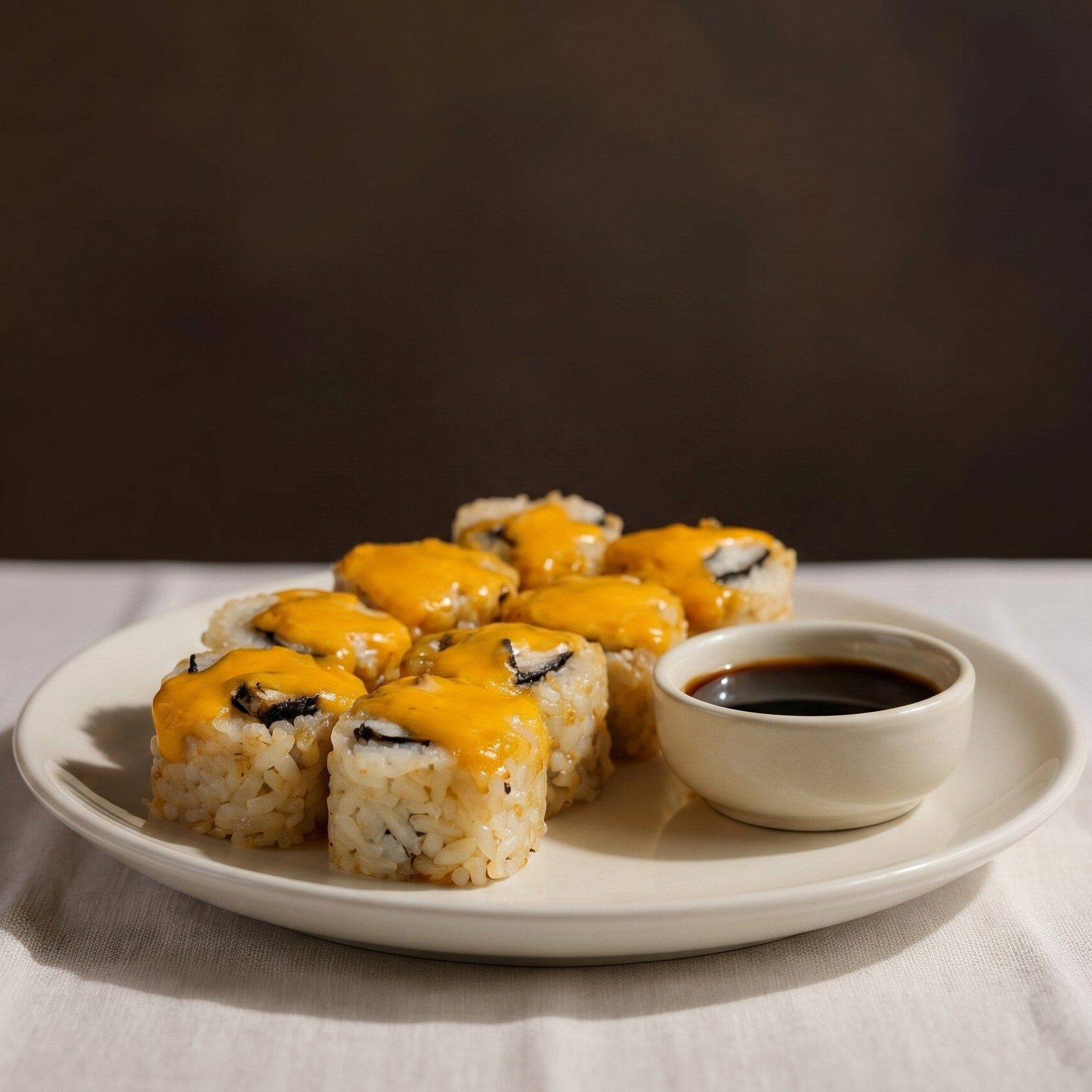 Fried Philadelphia Roll.