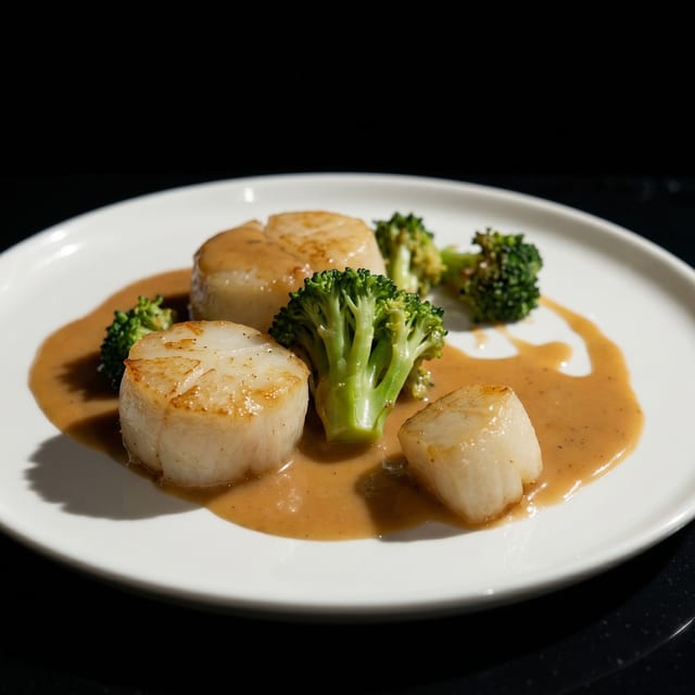 Hibachi Scallops.