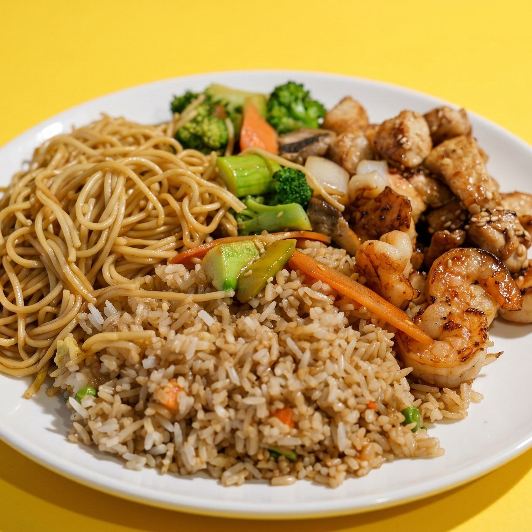 Chicken & Shrimp.