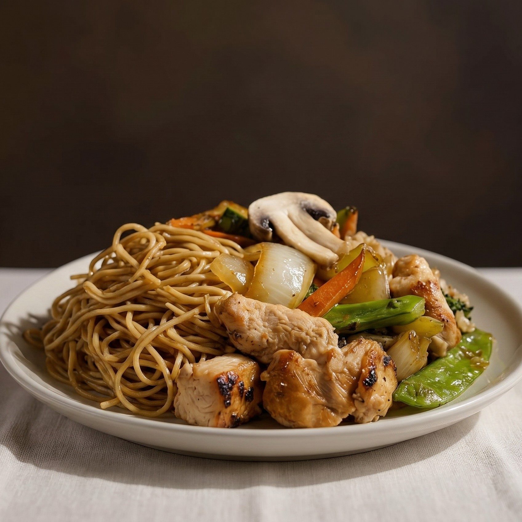 Chicken & Shrimp Combination.