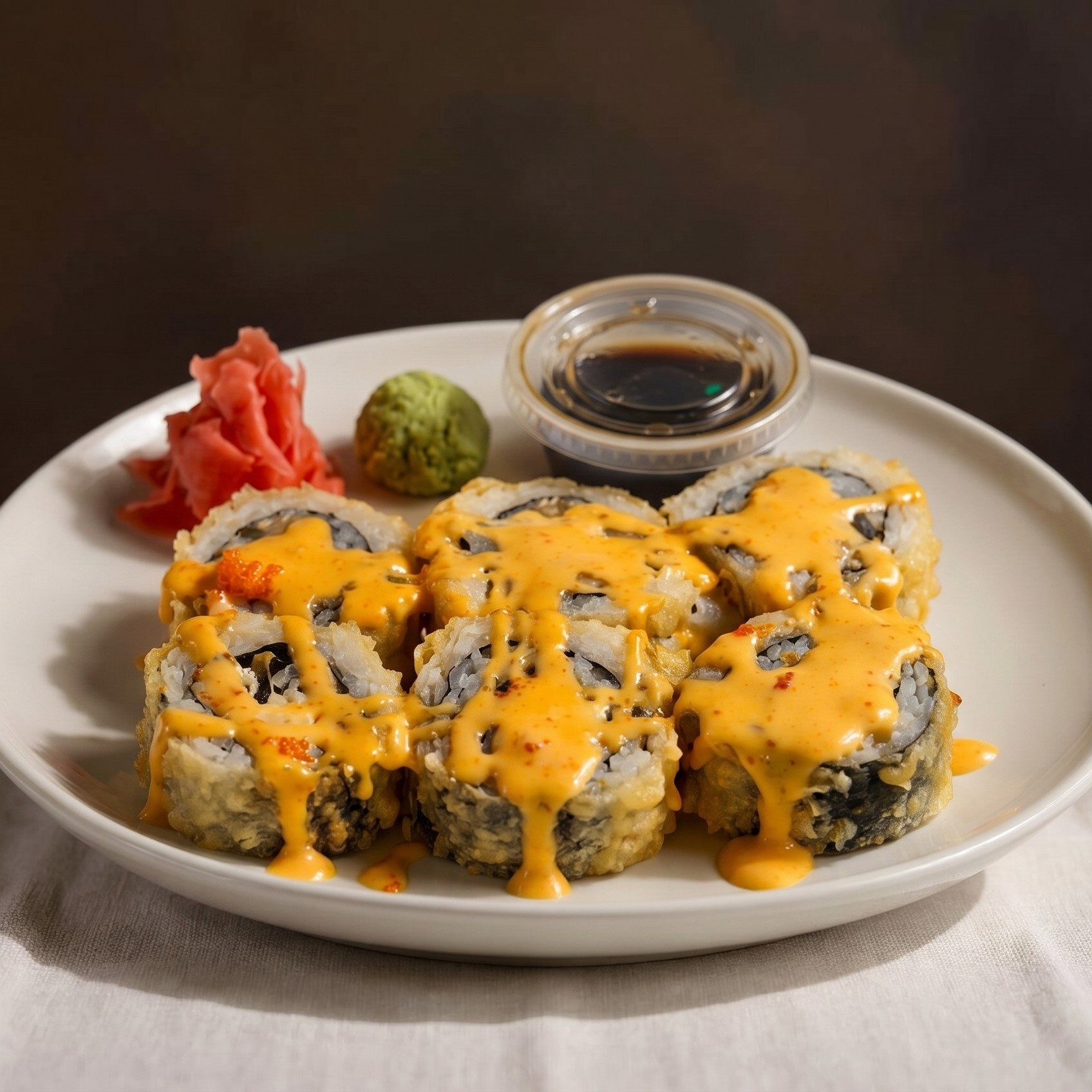 Fried Christmas Roll.