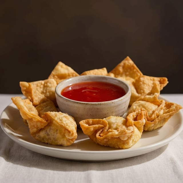 Crab Rangoon.