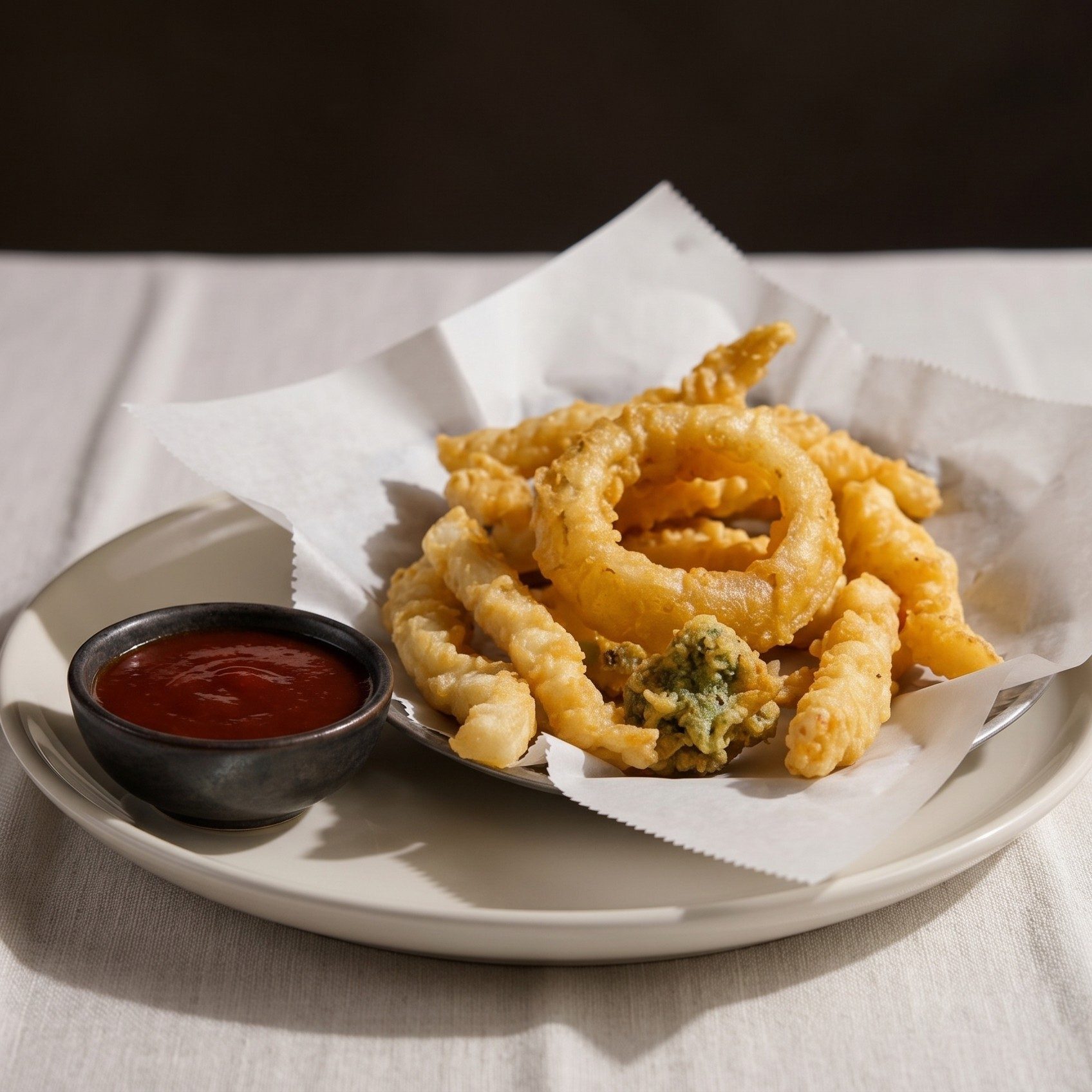 Shrimp Tempura.